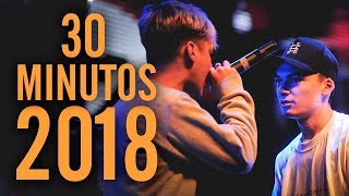 ¡Los 30 MEJORES MINUTOS del AÑO 2018! | Batallas De Gallos (Freestyle Rap)