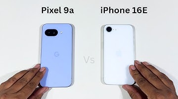 Google Pixel 9a vs iPhone 16e Speed test and Camera Comparison