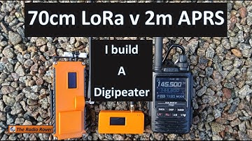 Lora 70cm APRS and Installing a remote LoRa digipeater