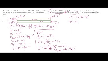 Numerical LMTD (The Log Mean Temperature Difference) - Heat Transfer