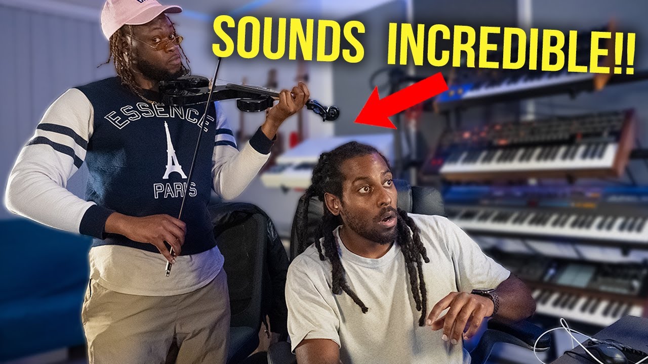 Making the HARDEST Drill Beats With a Professional Violinist *Sounds Incredible!!*