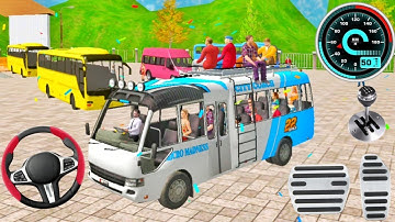 New Van Minibus Driving Games - Minibus Simulator 3D - Bus Game 2026 _ Android Gameplay