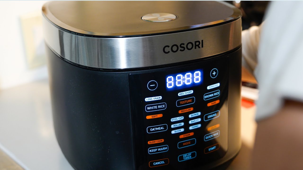 Rice Game Changed! COSORI Rice Cooker Full Demo