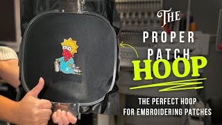 Best EMBROIDERY HOOP setup to make beautiful, crafted patches.