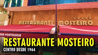 Tradicional Restaurante Mosteiro desde 1964 no Centro do Rio de Janeiro