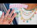 CREA ACCESORIOS BONITOS SIN GASTAR MUCHO DINERO!! 8 IDEAS FACILES DE MODA AESTHETIC