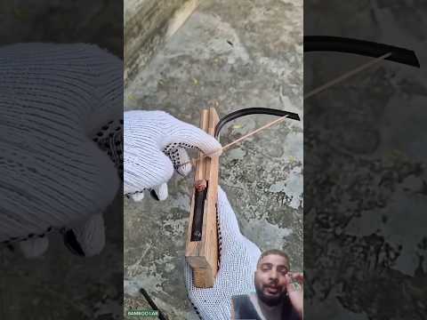 Wow Amazing Blade Bamboo🏹 Shoot the Cup🍵#bamboo1#viralvideo#amazing #bambooblade#shortvideo#craft📷