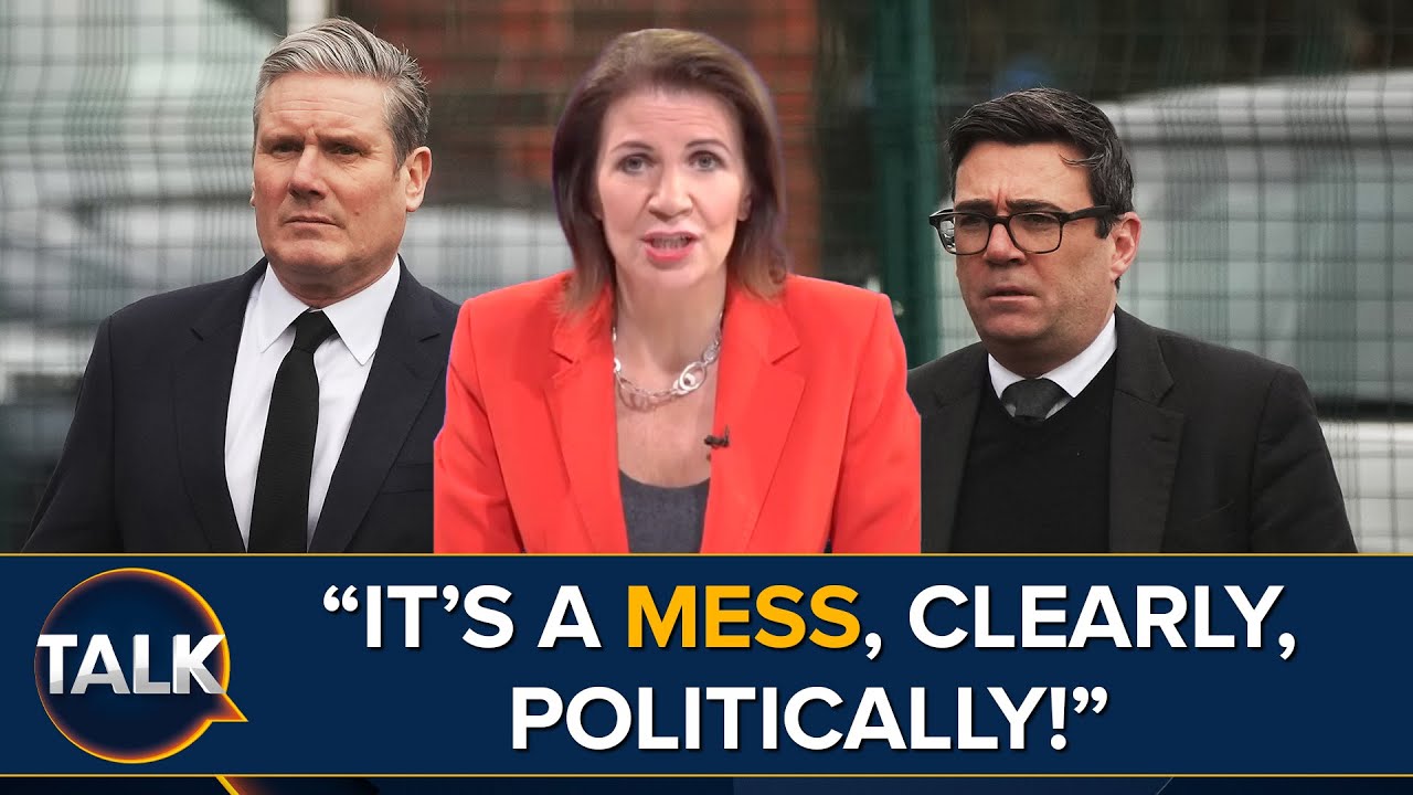 "NOT Out Of The Water For Him..." | Andy Burnham Accuses Keir Starmer Of "Lying" About By-Election