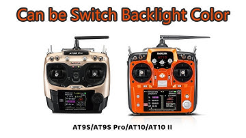 Radiolink AT10II/AT9/AT9S/AT9S Pro Switch Backlight Color