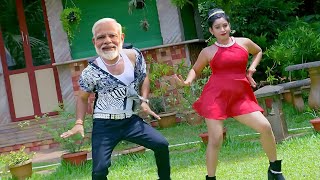 Pass Wo Aane Lage Zara Zara | funny dance | modi \u0026 sonia | Mai Khiladi Tu Aanari