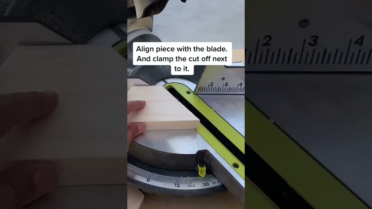 Yes, you can cut Hexagons on a miter saw! 