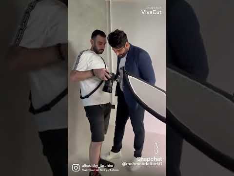 جلسه تصور محمود التركي تحضيرات العمل الجديد مع ابراهيم الحديثي القناعه كنز محمود التركي علي جاسم