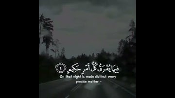 سورة الدخان | القارئ محمد المقيط