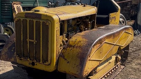 New addition to the Collection! Caterpillar D2 3J!
