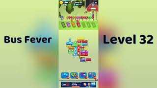 🚌 Bus Fever Level 32 Walkthrough | Step-by-Step Guide 🎮 | SolutionGuruji