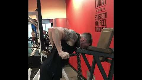 Weighted Dips with Chains - Tricep Exercises in my Workout in Oakland NJ