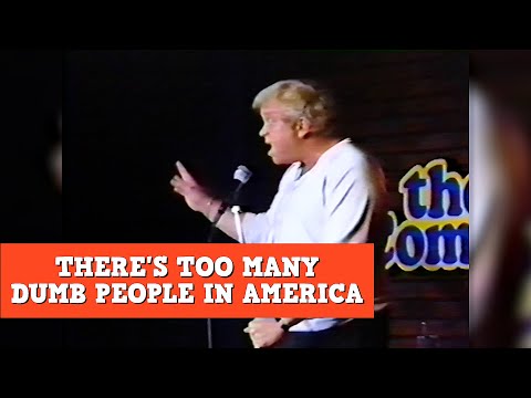There's Too Many Dumb People In America | James Gregory