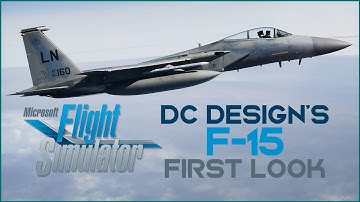Microsoft Flight Simulators F-15 by DC Designs | Just Flight - FIRST LOOK