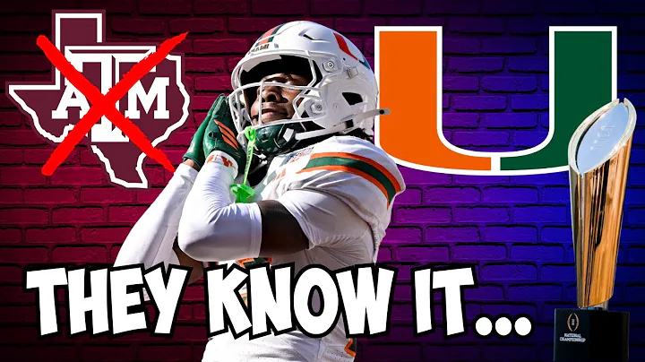 Mario ADMITS Something after Miami SHOCKS Texas A&M! | Hurricanes | TAMU | Aggies | CFP