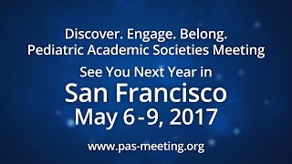 Pediatric Academic Societies - SPR at PAS 2016
