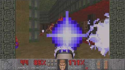 DOOM - Double Impact (Map 6 - Command Center): Ultra Violence 100% (PS5 Gameplay)