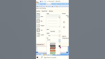 page border in ms word #nitishkumar
