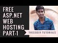 Free ASP.NET Web Hosting Full Tutorial In Hindi  Part 1