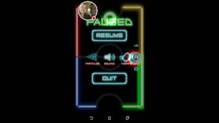 My Glow Hockey 2 gameplay screenshot 1