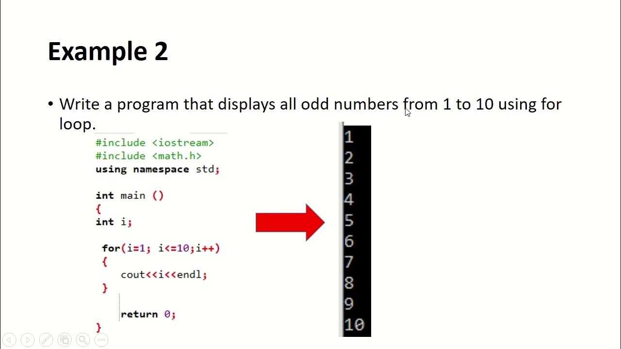 Looping Structures in C++ - For loop With Examples - YouTube