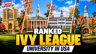 Every Ivy League University Ranked 2026 | Acceptance rate & cost