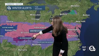 A huge winter storm is packing a punch across the country. How will it impact NEO?