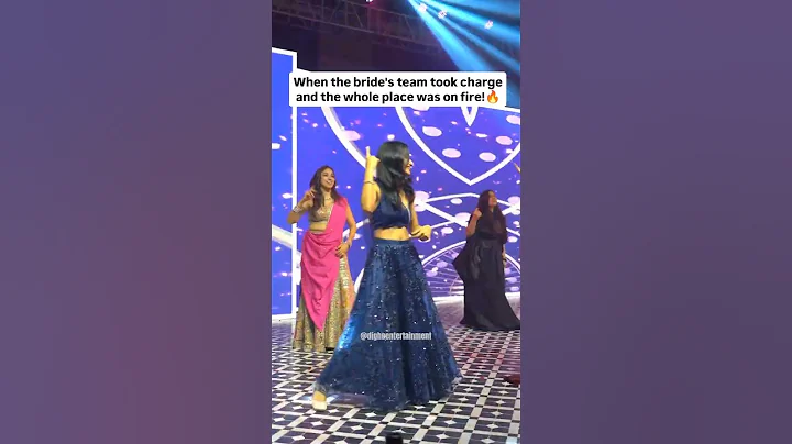 Bridesmaids and the squad bringing the energy and elegance to the dance floor, setting the stage on