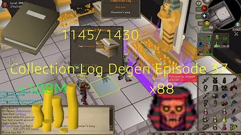 Ironman Collection Log Degen ~ 1145/1430 ~ Episode...