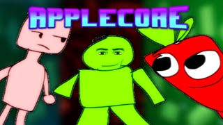 Applecore But Sammy The Strawberry Earthworm Sally And Green Screen Man Sings It