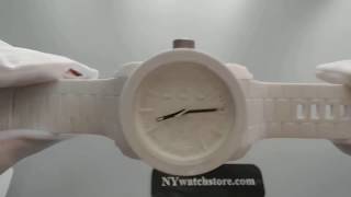 Diesel Whiteout Rubber Strap White Watch DZ1436 - YouTube