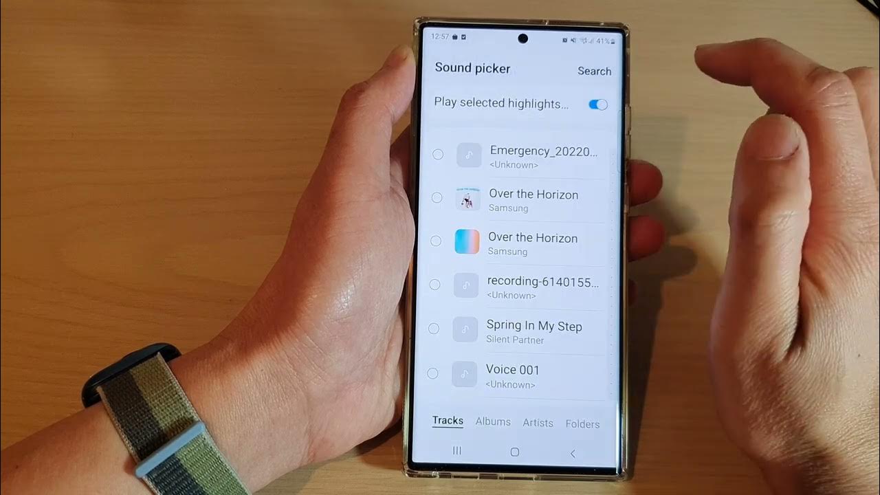 Galaxy S22/S22+/S24s How to Set a Custom MP3 Song As an Alarm Clock