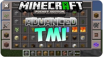 ADVANCED TOO MANY ITEMS MOD(TOOLBOX)! - BEST MOD EVER!! Minecraft PE 0.12.1