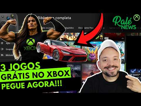 Xbox will give you 3 free games during Xbox Free Play Days.