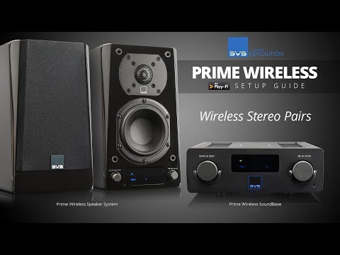 DTS Play-Fi Tutorial: Setting up a Wireless Stereo Pair of SVS Prime Wireless Speakers