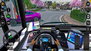 New Electric MAN Bus Unlocked Driving in City - Bus Simulator 2023 by Ovilex Software Gameplay