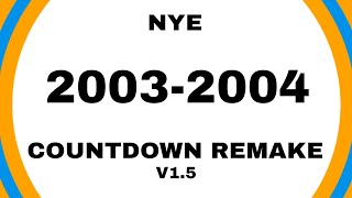 NYE 2003-2004 Countdown remake V1.5