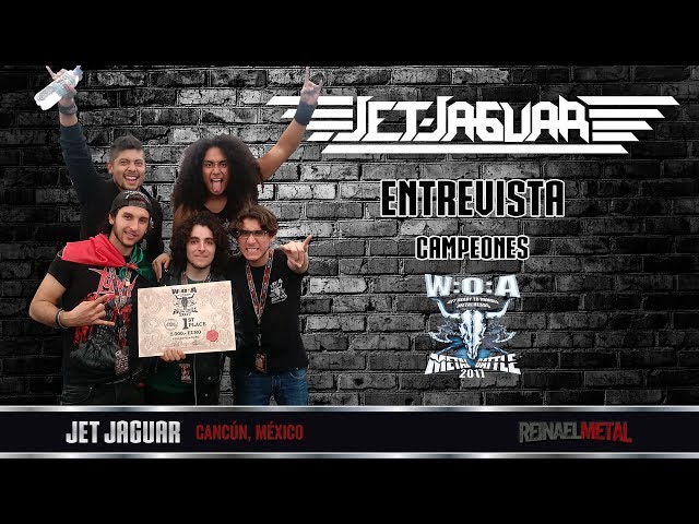 Entrevista con Jet Jaguar (México), campeones en W:O:A Metal Battle 2017