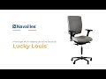 Ref:WWw7S8GNvW8 Comment monter le fauteuil de bureau lucky louis (montage en 4 tapes)