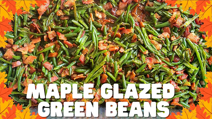 Maple Glazed Blackstone Griddle Green Beans - Than...