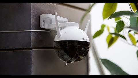 EZVIZ Product Show | C8C, groundbreaking outdoor pan/tilt security camera