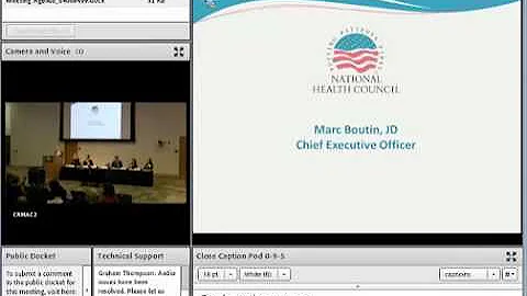 PDUFA Reauthorization: National Health Council Presentation