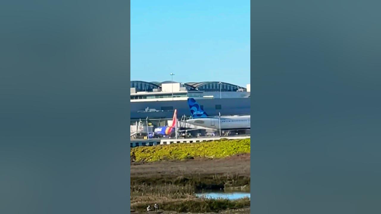 JetBlue departs SFO to BOS YouTube