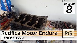 Problema nos canais de lubrificação do comando