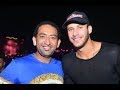 شاهد :رمضان صبحي في حفل محمد رمضان بعد مباراة الاهلي واطلع برة