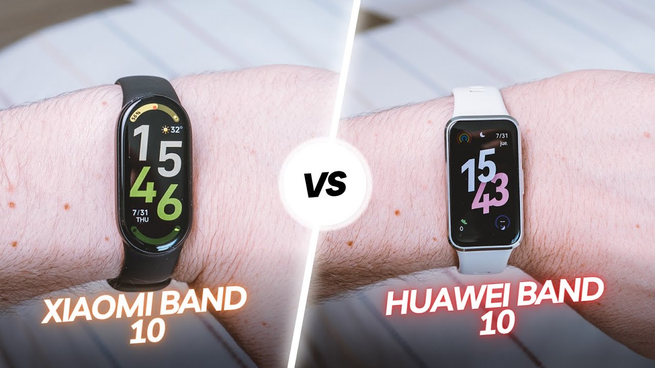 Elige BIEN!! 💥 Xiaomi Smart Band 10 vs Huawei Band 10 COMPARATIVA en ESPAÑOL